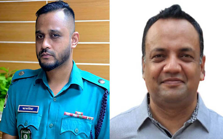 ৩৫তম বিসিএস পুলিশ ব্যাচের সভাপতি জাকারিয়া ও সম্পাদক মোর্শেদুল
